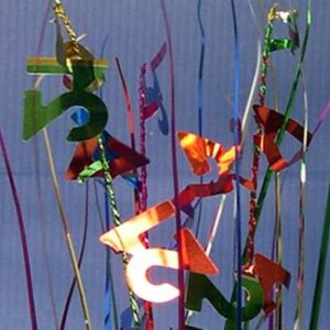 21st Multi Colour Foil Spray