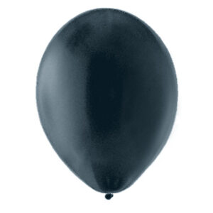 25 Pcs Black Solid Color latex Pack