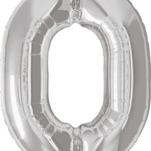 Number 0 Megaloon- Silver
