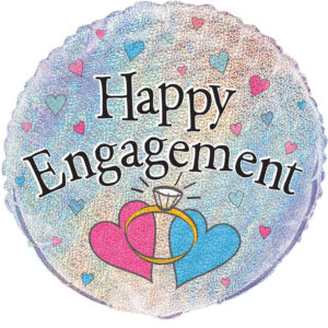 Happy Engagement Foil Balloon