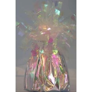 Iredescent Mylar Balloon Weight
