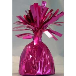 Hot Pink Mylar Balloon Weight