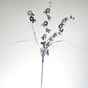 70th Silver Foil Spray