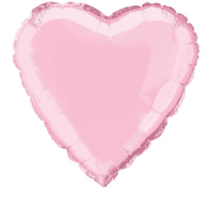 Pastel Pink Hearts Foil Balloon