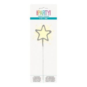 Star  sparkler candle