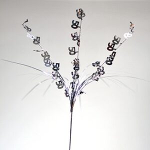 50th Silver Foil Spray