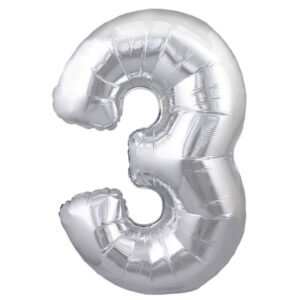 Number 3 Megaloon- Silver