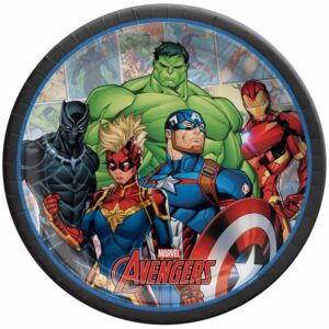 Avengers Paper Plates