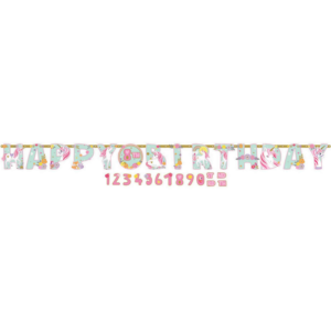 Unicorn Birthday Aged Banner
