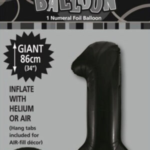 Number 1 Megaloon-Black