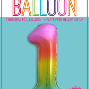 Number 1 Megaloon-Rainbow