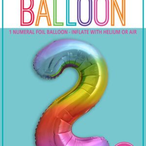 Number 2 Megaloon-Rainbow