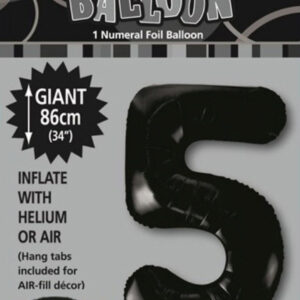 Number 5 Megaloon-Black