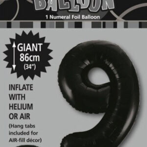 Number 9 Megaloon-Black