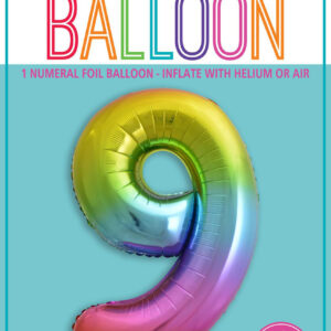 Number 9 Megaloon-Rainbow