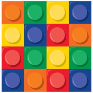 Blocks Lunch Napkins