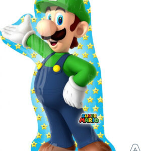 Super Mario Bros Luigi supershape balloon