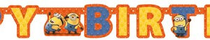 Despicable Me Minions Happy Birthday Banner