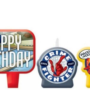 Spiderman Candles