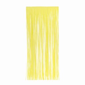 Foil Curtain Pastel Yellow