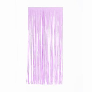 Foil Curtain Pastel Lilac