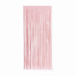 Foil Curtain Pastel Pink