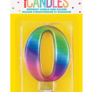 0 Rainbow Candle