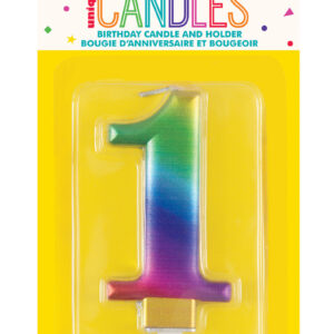 1 Rainbow Candle