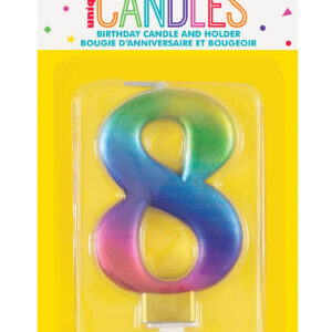 8 Rainbow Candle