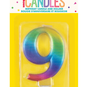 9 Rainbow Candle
