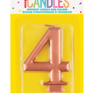 4 Rose Gold Candle