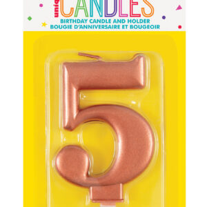 5 Rose Gold Candle