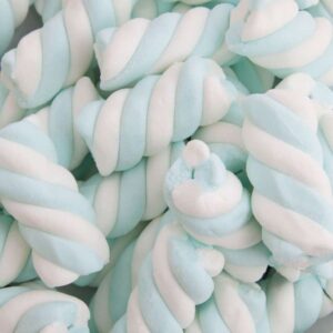 Marshmallow Twist Blue 500grams