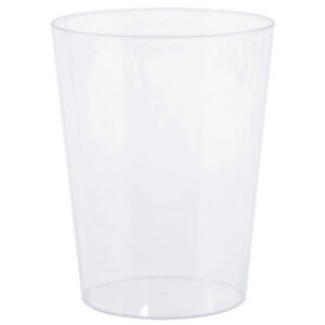Cylinder Container Plastic Clear L