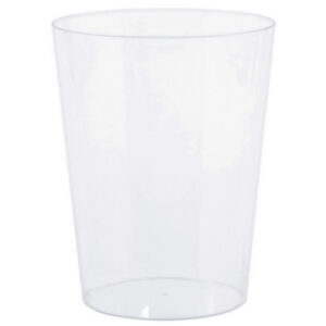 Cylinder Container Plastic Clear Medium