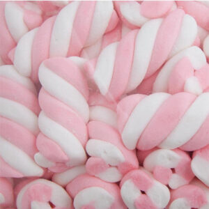 Marshmallow Twist Pink 500grams