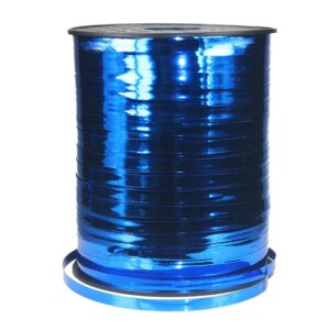 Blue Metallic Ribbon Spool