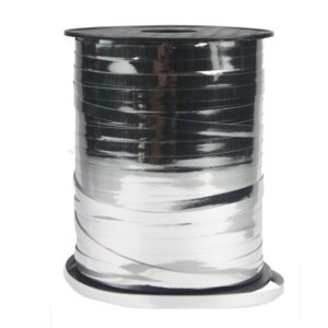 Silver Metallic Ribbon Spool