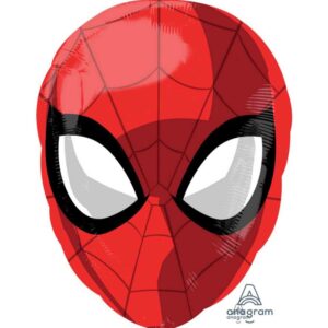 Spiderman Head 45cm Foil Balloon