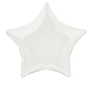 White star foil balloon