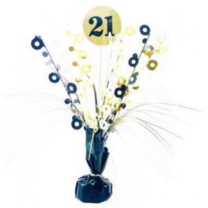 Black & Gold Centrepiece Weight 21st