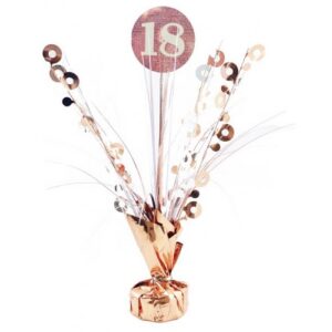 Rosegold & White Centrepiece Weight 18th