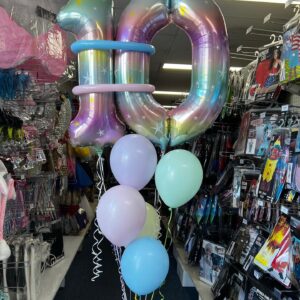 10th Birthday Balloon Bouquet