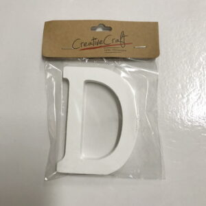 Craft Wood Letter "D"