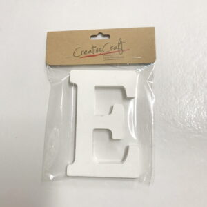 Craft Wood Letter "E"