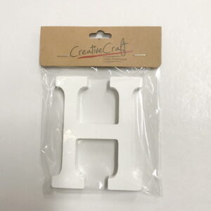 Craft Wood Letter "H"