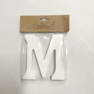 Craft Wood Letter "M"