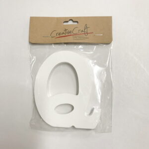 Craft Wood Letter "Q"