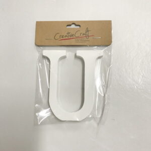 Craft Wood Letter "U"
