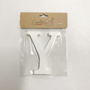 Craft Wood Letter "Y"